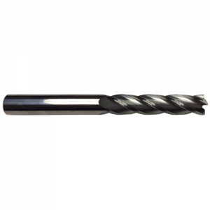 MMO1-4FSE-XLONG 1" Size x 1" Shank Dia. x 3" Flute Length x 6" OAL 4 Flute Single End Extra Long End Mill