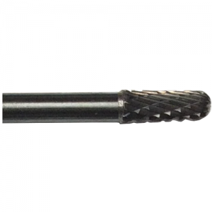 DULSC42 1/8" Cutting Diameter x 9/16" Length Of Cut Cylindrical (Radius End) Miniature Solid Carbide Burr