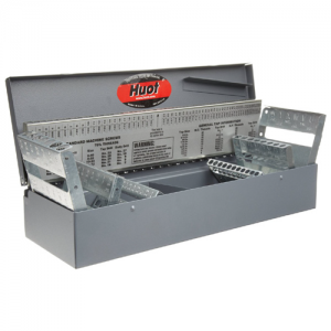 HUT115 115 pc Capacity x 1/16” to 1/2” x64ths A to Z #1 to #60 Combination Drill Index Dispensers