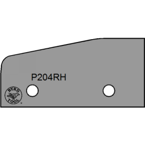 P204RH Byrd Tool 50mm Wide Right Hand Panel Raise Carbide Inserts