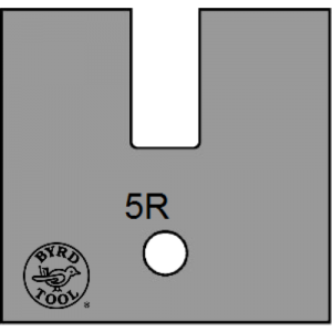 5R Byrd Tool 30mm Wide Shaker Rail Carbide Insert.