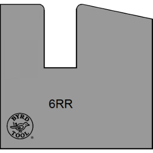 6RR Byrd Tool 30mm Wide Right Hand Shaker Rail With a 12 Degree Angle