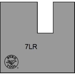 7LR Byrd Tool 30mm Wide Left Hand Shaker Rail Carbide Inserts