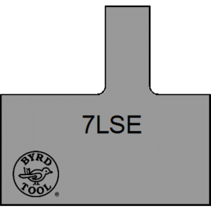 7LSE Byrd Tool 30mm Wide Left Hand Shaker Stile Carbide Inserts Eased Edge