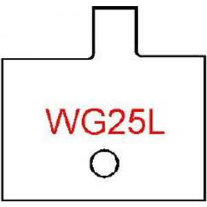 WG25L Byrd Tool 30mm Wide Left Hand Flooring Groove Carbide Inserts. For 3/4'' & 5/8'' Wood.