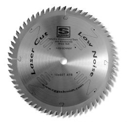 SBCO506 10" x 60T x 5/8" GENERAL PURPOSE LASER CUT LOW NOISE PLATE ATB GRIND