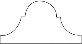 CBWM134 1 7/8 x 1 15/16 x 5/16 CB PROFILE KNIVES