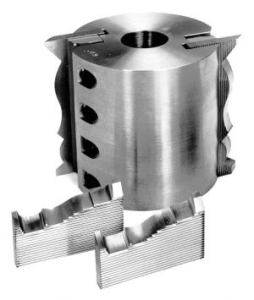 MH204P6 4 x 4 x 1 1/4 BORE 2 KNIFE POCKET TYPE 60