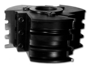 ID8240D 6" DIA. x 60MM x 1 13/1" BORE 3 WING DEDICATED FLOORING HEAD FOR OUR STANDARDINSERT # IC240/ 15¼ HOOK