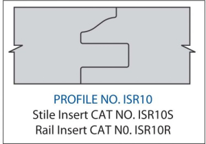 ISR10RC RAIL INSERT- CARBIDEPROFILE ISR10