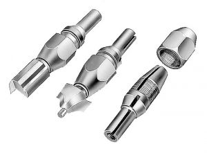 AC302 DELTA L D ROUTER BIT ADAPTER W/ SPLIT SLEEVE