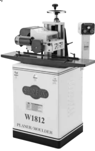 SFW1812 SHOP FOX MOULDER PLANER