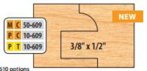 MC50609 SET OF 2 T & G CUTTERS FOR MIN