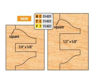 PC11021 4 x 1 1/4 BORE CT 8 PC DBL-SID