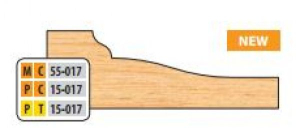 MC55017 4 1/2 x 3/4 BORE CT RAISED PAN