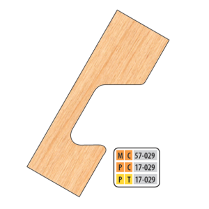 PC17029 4 1/2 x 1 1/4 BORE CT FINGER PULL