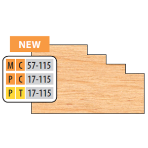 PC17115 APPROX 4 x 1 1/4 BORE CT DOOR