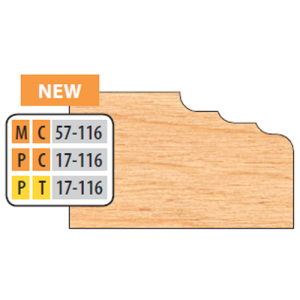 PC17116 APPROX 4 x 1 1/4 BORE CT DOOR