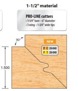PC28040 2-15/16 x 3/4 BORE CT SGL PC D