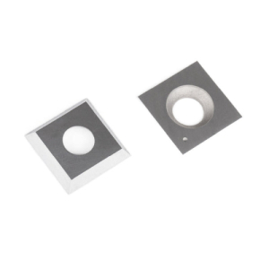 Global Tooling IC-2515154-4 15 x 15 x 2.5 mm - Sq Corner 4-edge Carbide Insert Knife