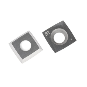 Global Tooling IC-2515154-4100 15 x 15 x 2.5 mm - 4-edge - 100R Face - Journal Head (BT) Carbide Insert Knife