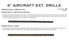 Page 31 6" Aircraft Extension Drills