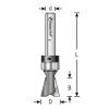 Page 187 Amana Carbide Tipped 14 Deg Dovetail Router Bits With Ball Bearing Guide