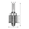 Page 199 Amana Carbide Tipped 'Finger Joint Assembly' Router Bits With Ball Bearing Guide