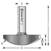Page 177 Amana Carbide Tipped Horizontal Crown Molding Router Bits