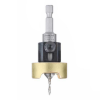 Page 298 Amana Quick Release 1/4" Hex Shank Carbide Tipped 82 Degree Countersink, Adjustable Depth-Stop & No Thrust Bearing With HSS M2 Fully Ground Drill