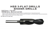 Page 28 HSS 3-Flat Drills Shank Drills