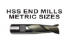 Page 105 HSS End Mills Metric Sizes