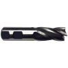 Qual Tech H.S.S. (High Speed Steel) DWC Series 4 Flute Single End End Mills